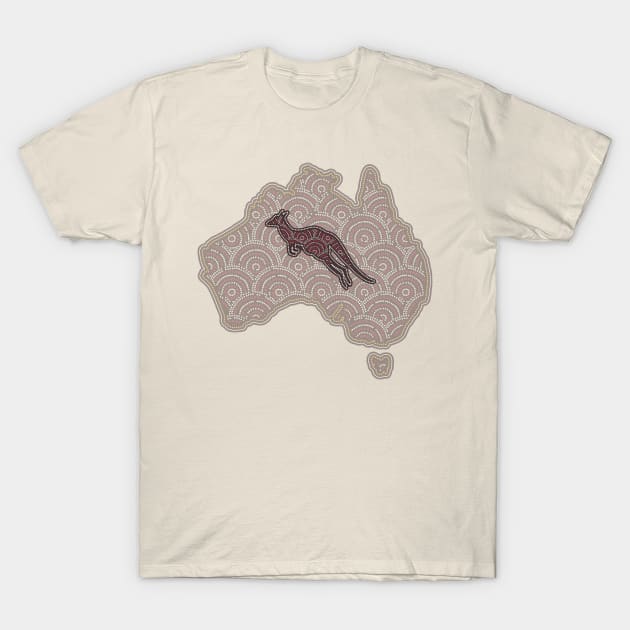 Awesome Aboriginal Dot Art T-Shirt by Pris25